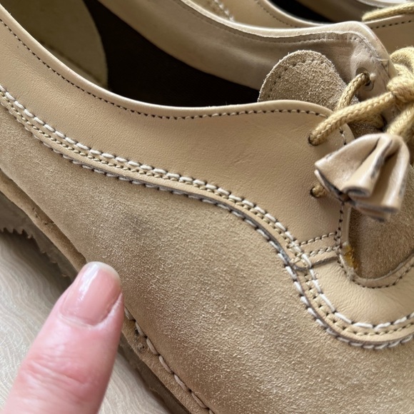 BREVITT BOUNCERS Vintage Tan Suede Shoes Tassle Tie Made in England Countrycore - Picture 12 of 14